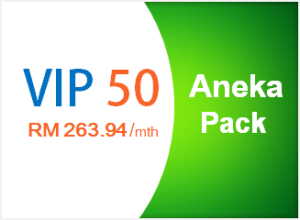 unifi vip 50 aneka pack