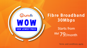 unifi fibre broadband 30Mbps